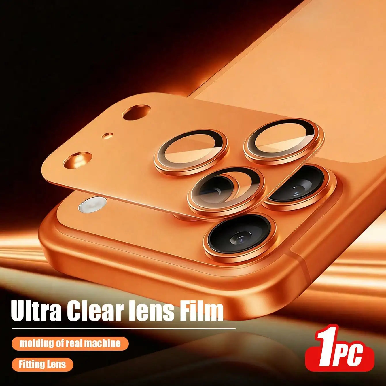 High Definition Transparent Camera Lens Protector Film, Suitable For IPhone 17 Pro Max/17 Pro/17/Air/16e/16Pro Max/16Pro, Scratch-Resistant, 9H Hardness, Bubble-Free Installation, Comes With Dust Sticker, Provides Necessary P