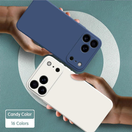 Liquid Silicone Shockproof Case for iPhone 17 Pro Max