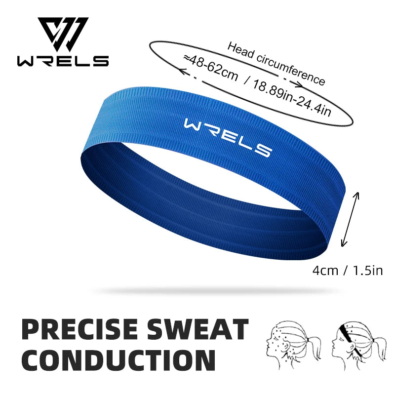 Sports Headband Anti Slip Yoga Hair Band Quick Dry Running Sweatband Workout Headbands for Women Men