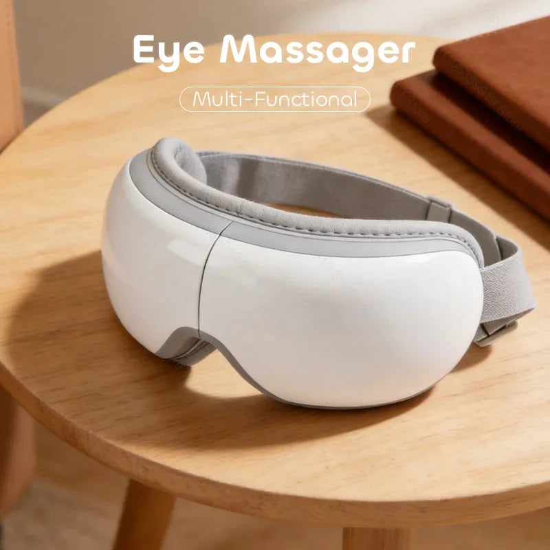 Eye Massager With Heat Smart Vibration Massager With Heat Airbag Compress Eye Mask Care Instrument Sleepping Eye Relax Fatigue