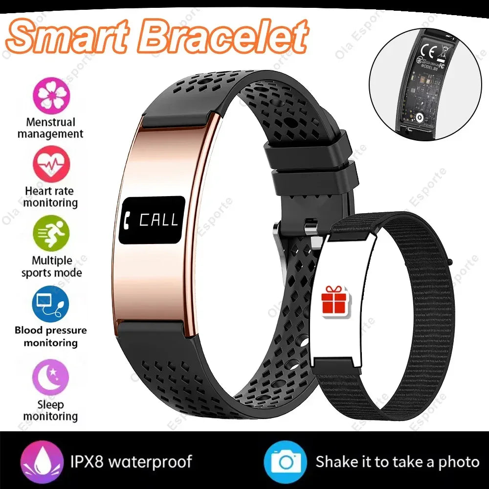 Sports Step Count Smart Bracelet 2026 New Men Women Health Monitoring Fitness Smart Watch Heart Rate Sleep Monitoring Smart Band - Urbizia