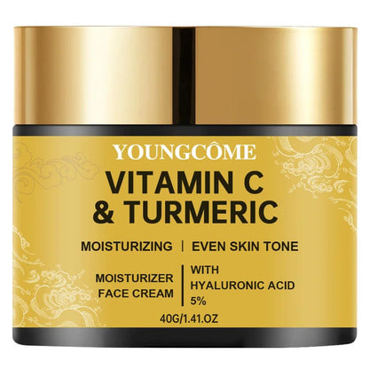 Turmeric Vitamin C Face Cream for Bright & Firm Skin