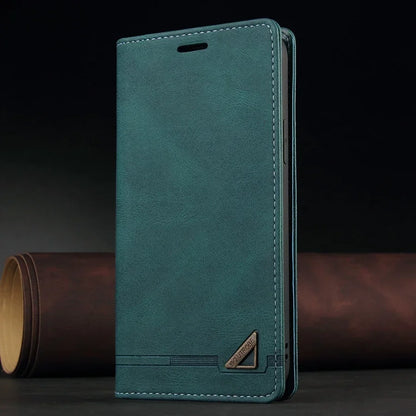 Luxury Wallet Card Slot RFID Blocking Magnetic Flip Leather Case For Samsung Galaxy S26 Ultra S26 Plus S26 Cover Shell