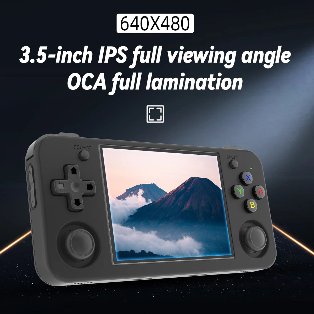ANBERNIC RG35XX H Handheld Game Console 3.5''IPS Screen HDMI Output Linux System RG35XXH Retro Video Simulator Console Kids Gift