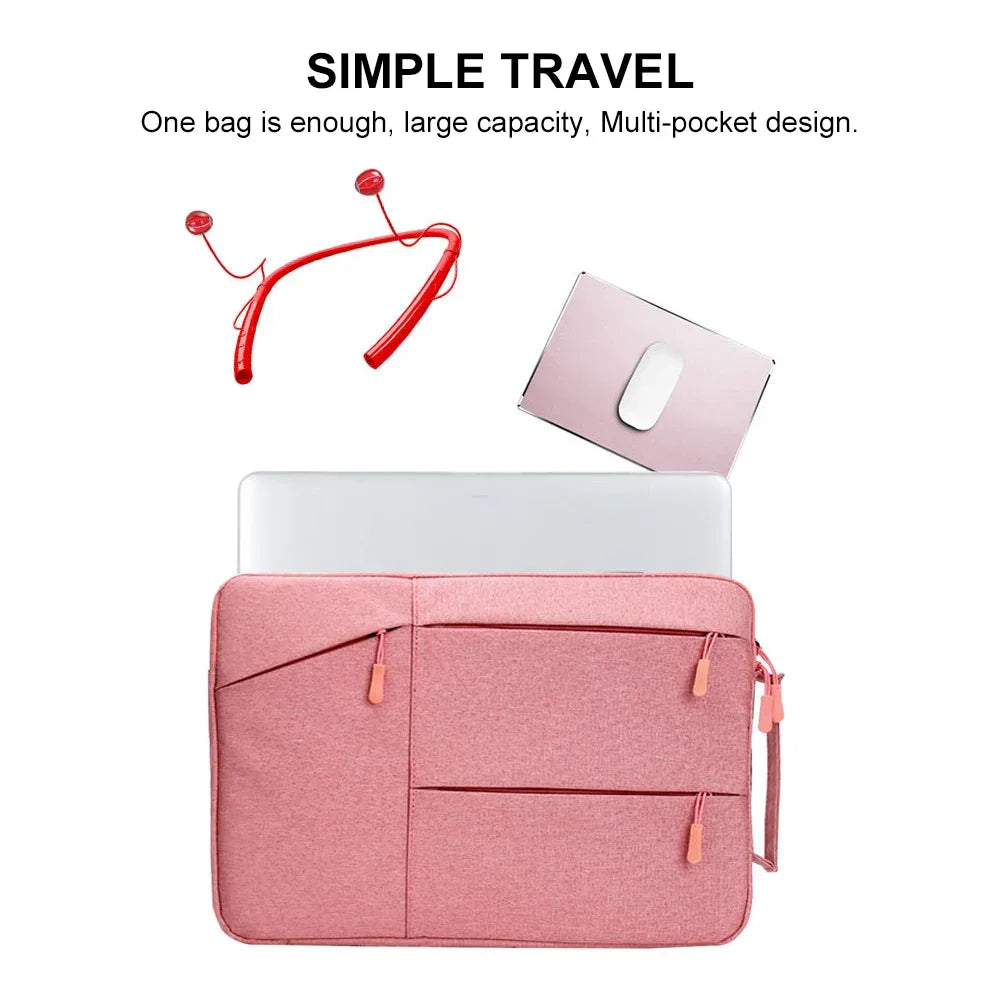 Waterproof Laptop Sleeve Handbag Case 12–16 Inch
