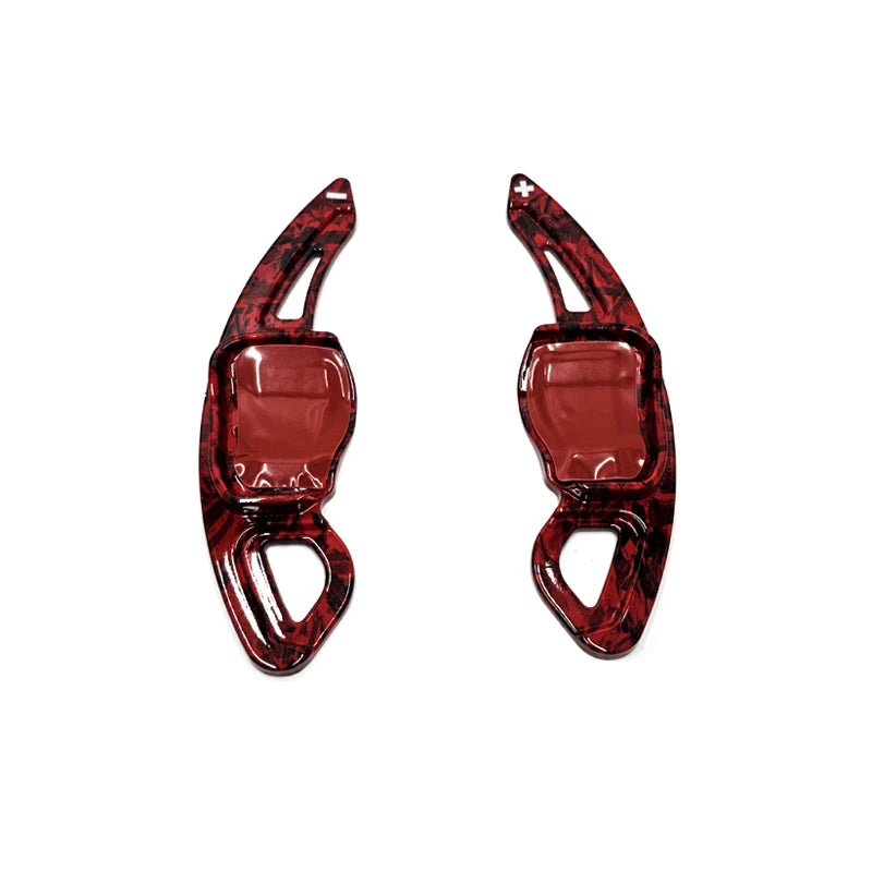 2 pcs Car Steering Wheel Shift Paddle Extension Shifters For Volkswagen VW Golf 5 Golf 6 Jetta Passat Polo Sharan Tiguan Touareg