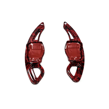 2 pcs Car Steering Wheel Shift Paddle Extension Shifters For Volkswagen VW Golf 5 Golf 6 Jetta Passat Polo Sharan Tiguan Touareg