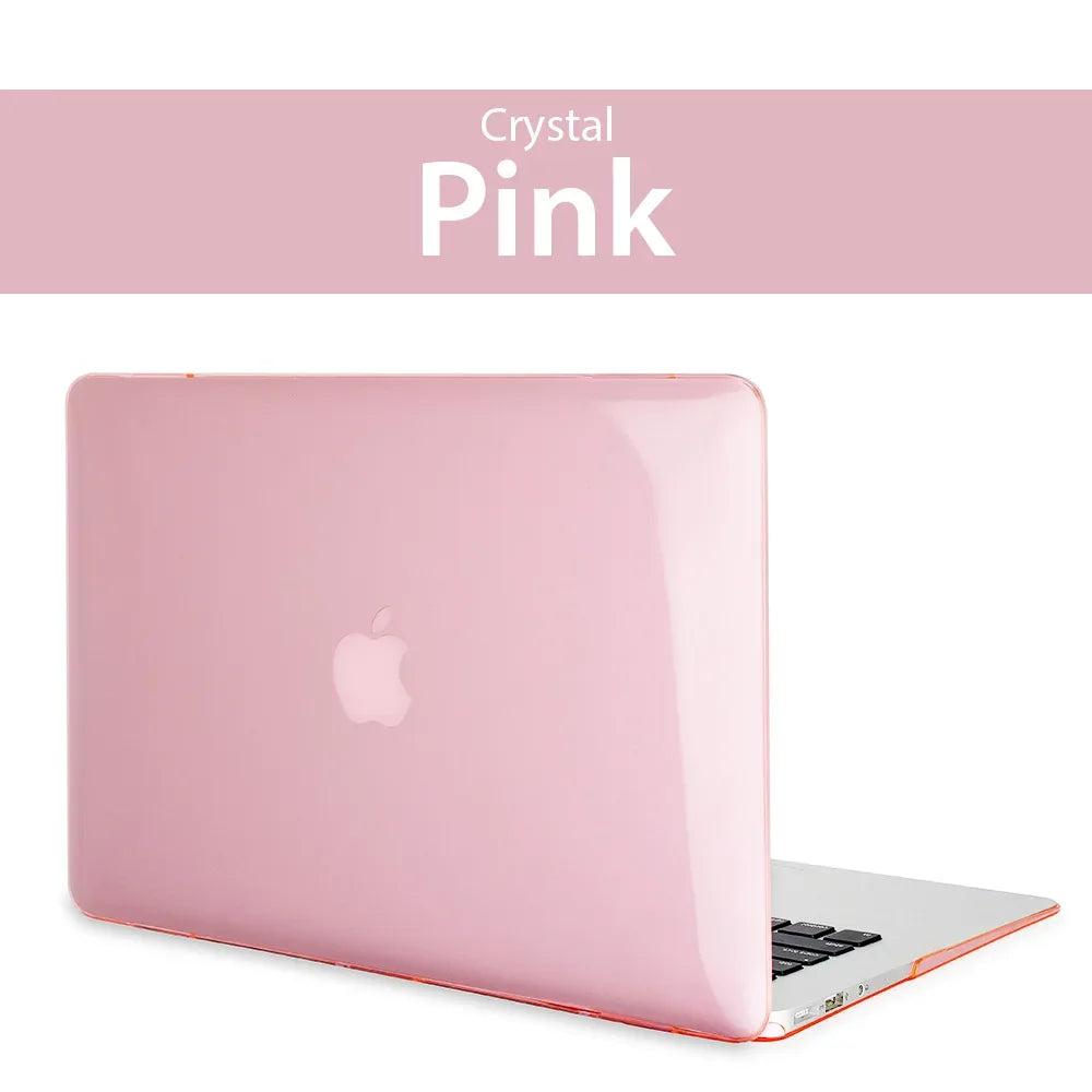 Glitter MacBook Hard Shell Case Cover 11–16 Inch