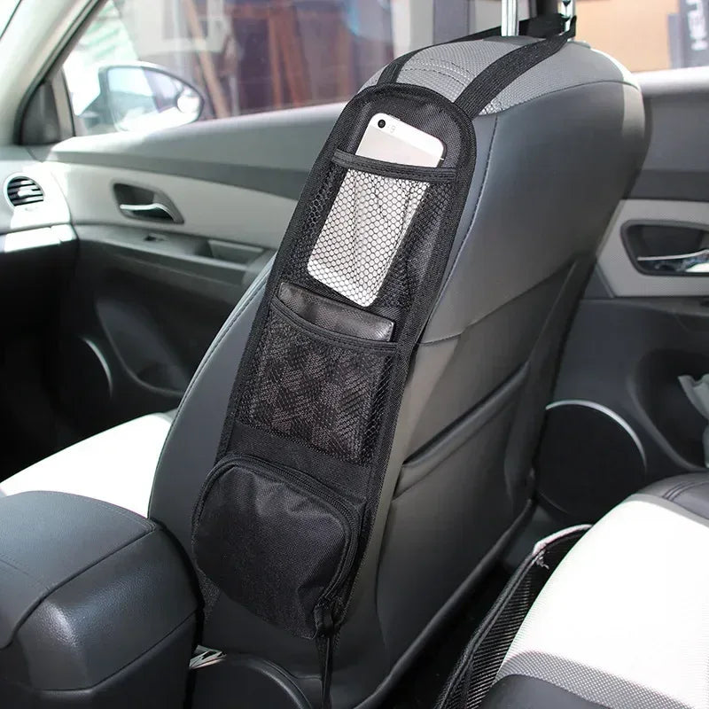 Car Backseat Organizer with Tablet Holder - Multi-Pocket Storage & Seat Protector for Kids/Pets - Urbizia