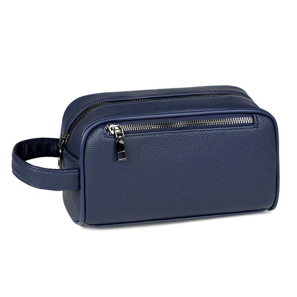 Fashion Casual Men's Bag Handbag High Quality PU Leather Clutch Bags Money Purse For Men Wasit Strap Man Pouch Card Holder Bolsa