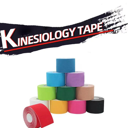 New Kinesiology Tape Athletic Recovery Elastic Tape Kneepad  Knee Pads Support for Gym Fitness Bandage