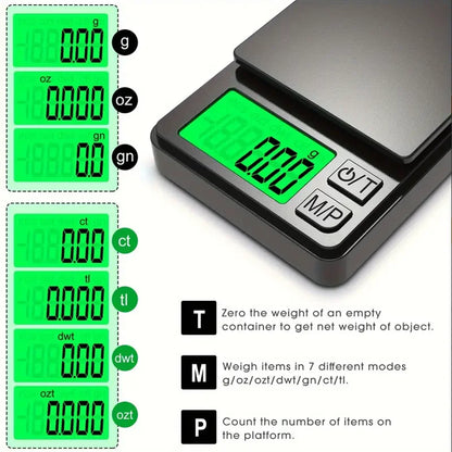 Precision Pocket Digital Scale 1000g x 0.1g