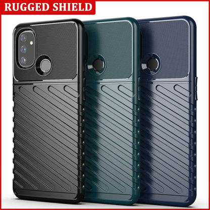 Luxury Shockproof Silicone Phone Case for OnePlus Nord N10 5G/N100 - Soft TPU Protective Cover