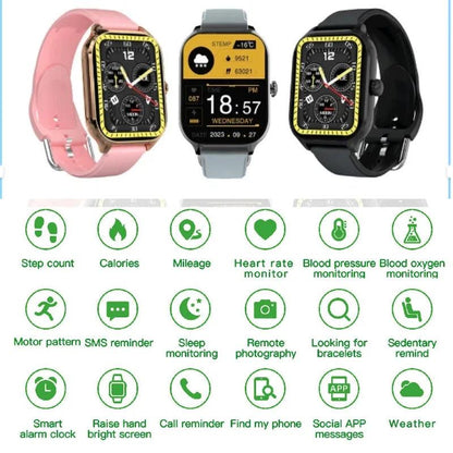 HOMEFISH H9 Intelligent Watch Bluetooth Call Remote Photography Sleep Monitoring Multiple Sports Modes Heart Rate Blood