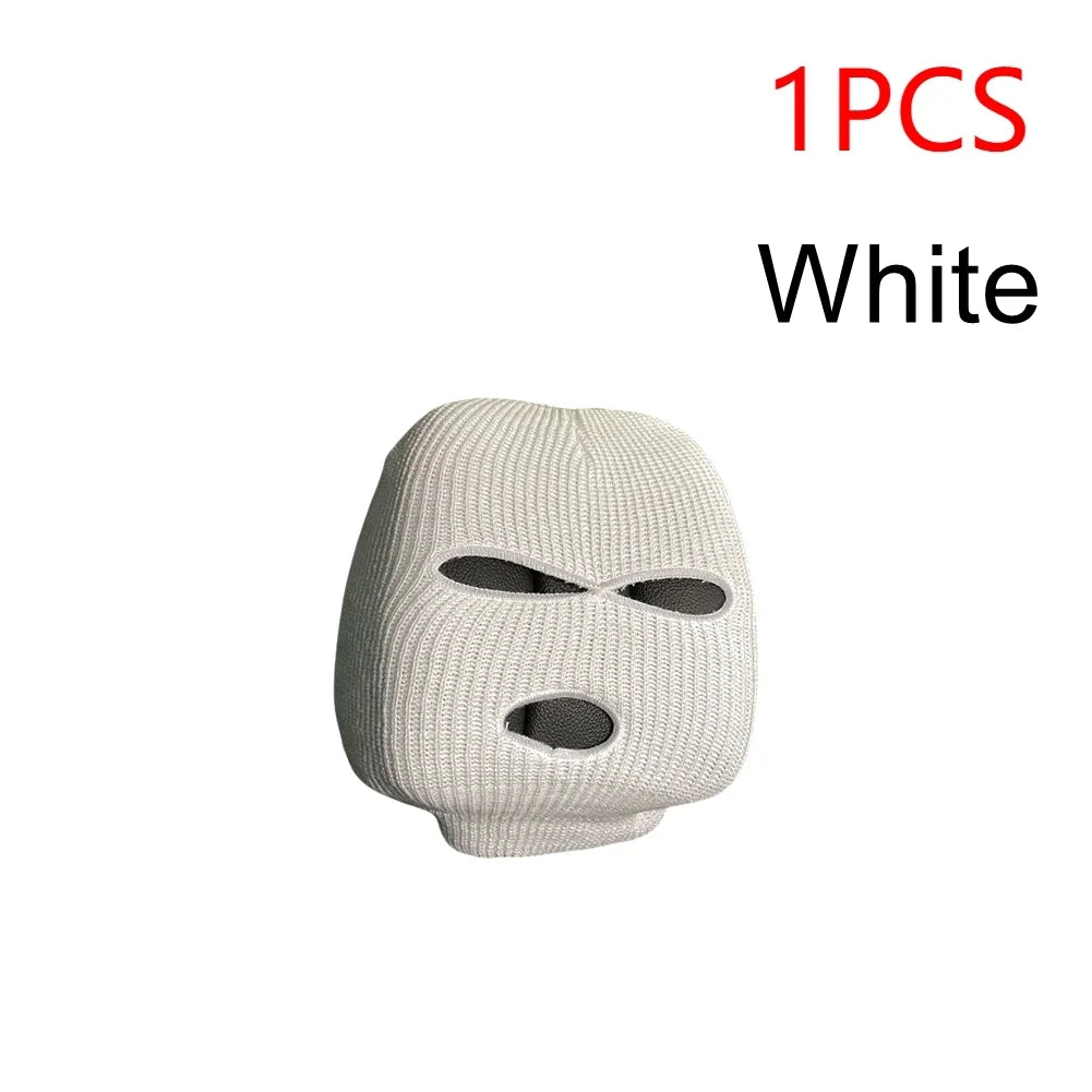 Universal Car Headrest Cover Funny Car Seat Face Mask Ski Mask Wrap Protection Vehicle Front Head Rest Protectors Accessories