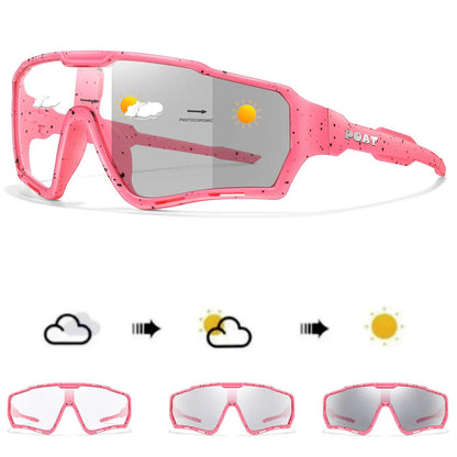 POAT Photochromic UV400 MTB Cycling Sunglasses