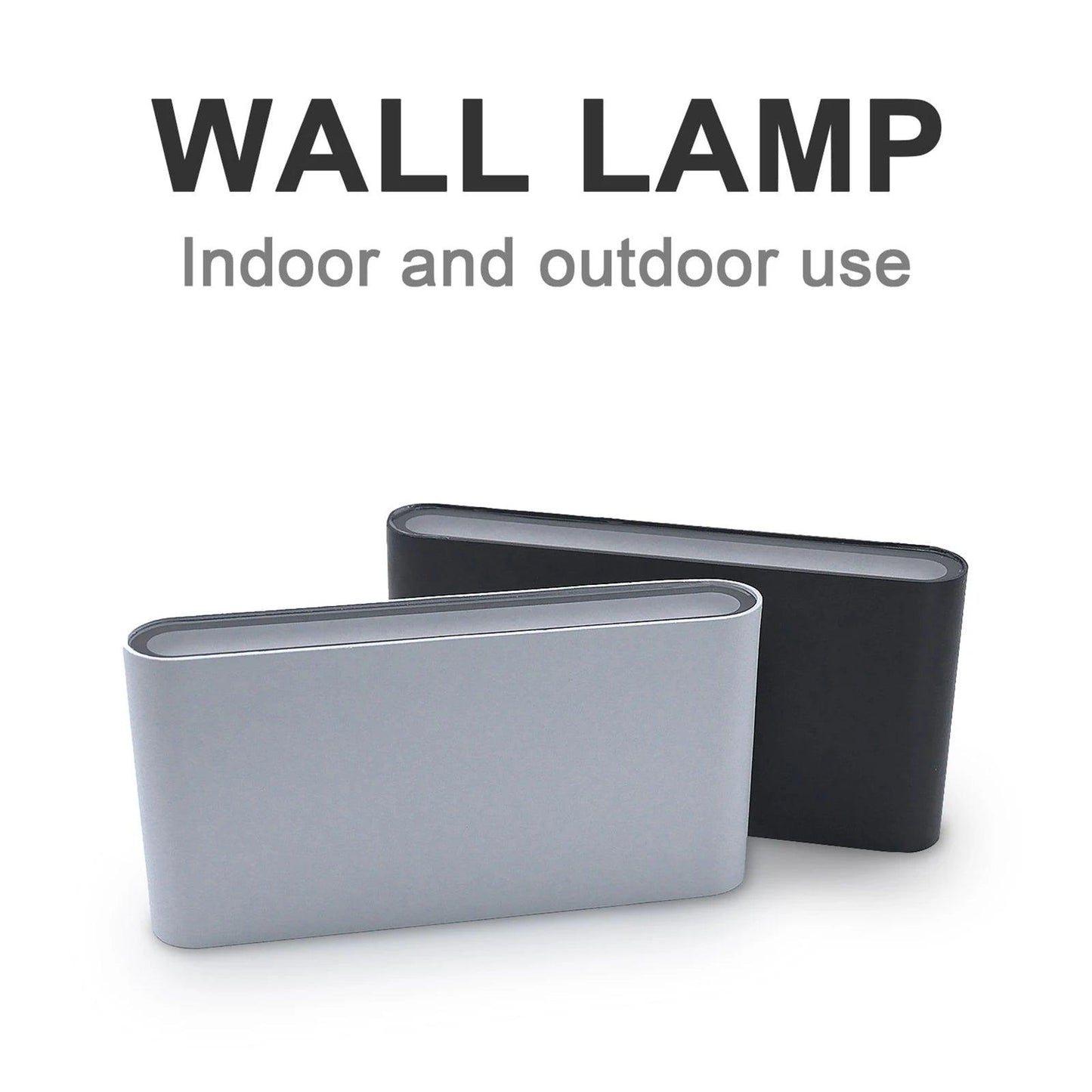 IP65 Waterproof Aluminum LED Wall Sconce – 6W or 12W, Up-Down Light