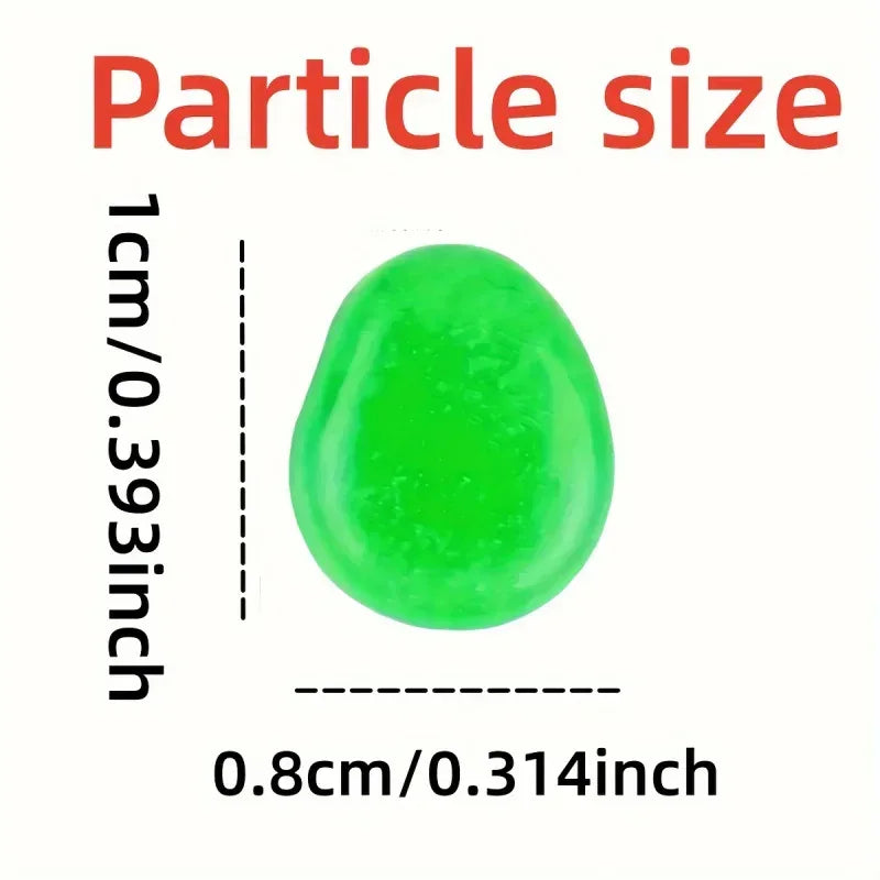 100pcs Glow In The Dark Pebbles, Resin Luminous Stones For Landscape, Garden Paths, Potted Plants, Parks, Aquarium Decor, - Urbizia