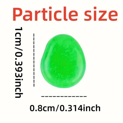 100pcs Glow In The Dark Pebbles, Resin Luminous Stones For Landscape, Garden Paths, Potted Plants, Parks, Aquarium Decor, - Urbizia