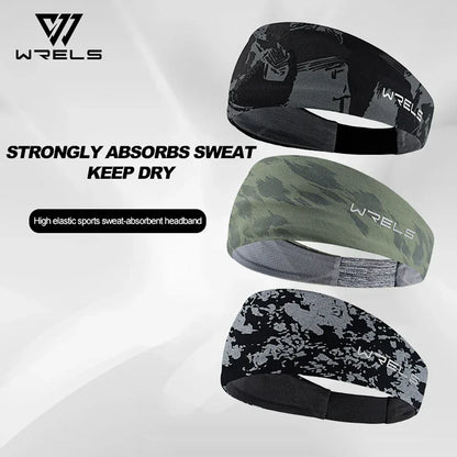 1pc Running Sweat Absorbing Sports Hair Band Yoga Breathable Antiperspirant Band Men's and Women's Basketball Hair Band - Urbizia