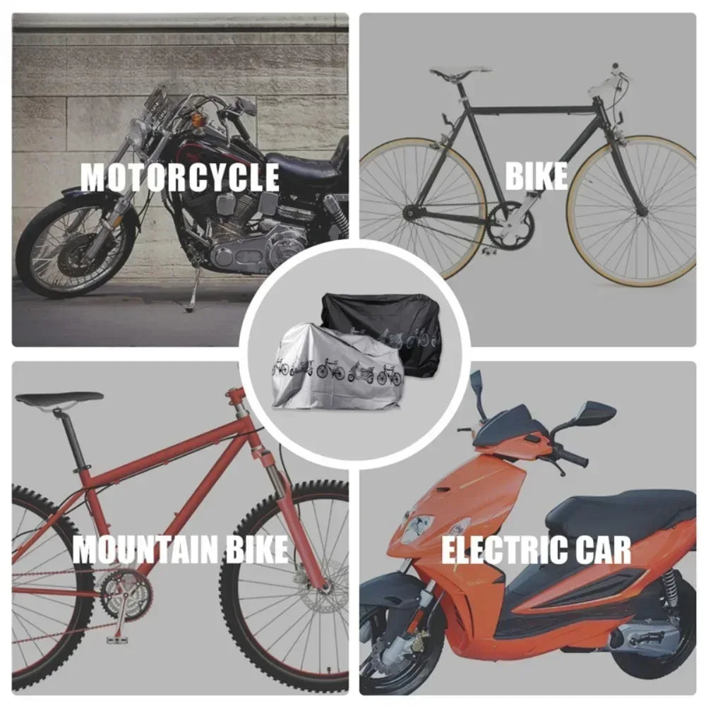 Waterproof Bicycle Motorcycle Rain Cover Outdoor Bike Protection - Urbizia