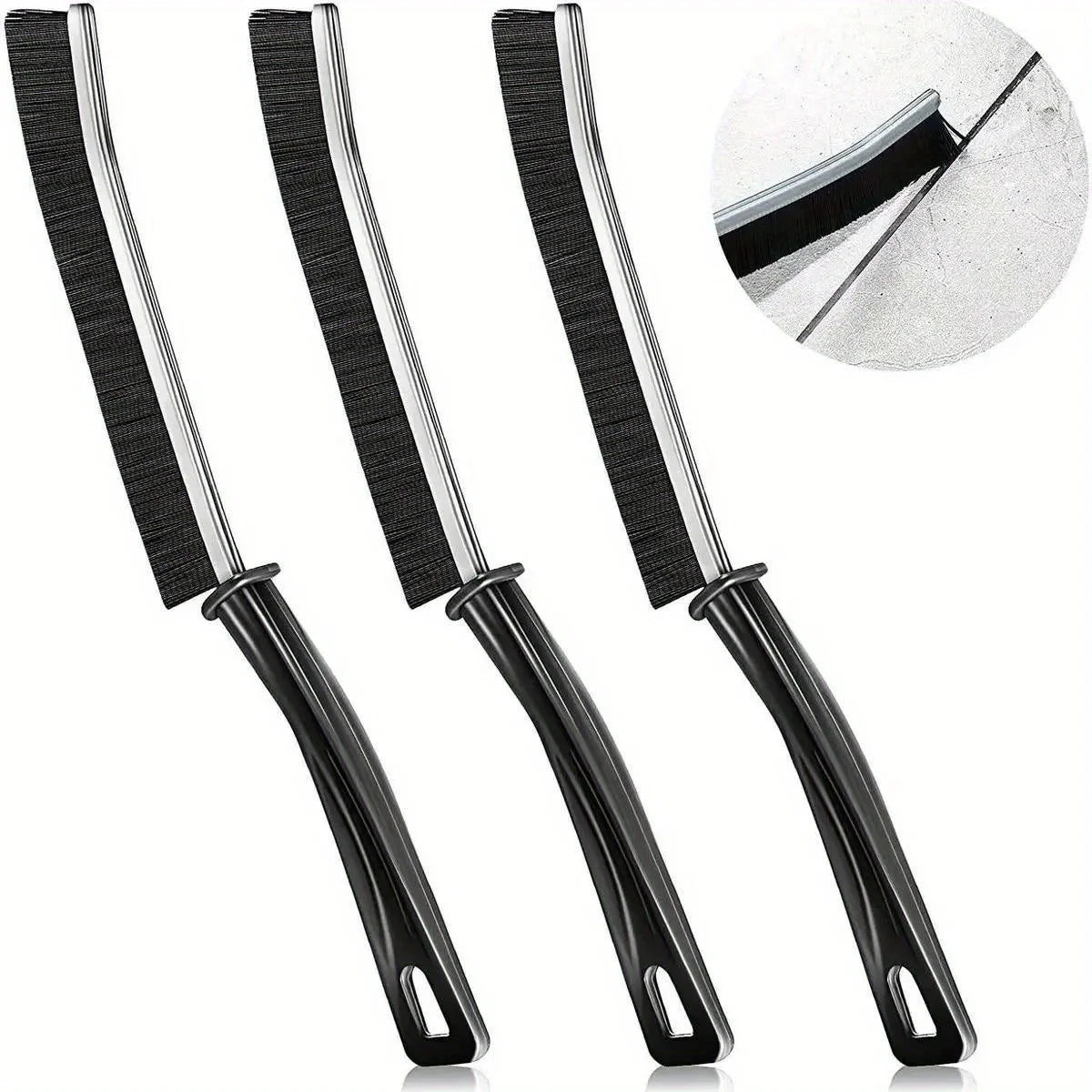 Hard-Bristled Crevice Cleaning Brush Grout Cleaner Scrub Brush Deep Tile Joints Crevice Gap Cleaning Brush Tools Accessories