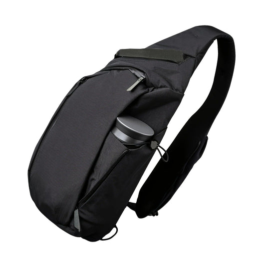 Right Shoulder Chest Bag 7.5L - Crossbody Bag, Sling Backpack - Fits 11' Tablet - Single Shoulder Water Bottle Pocket