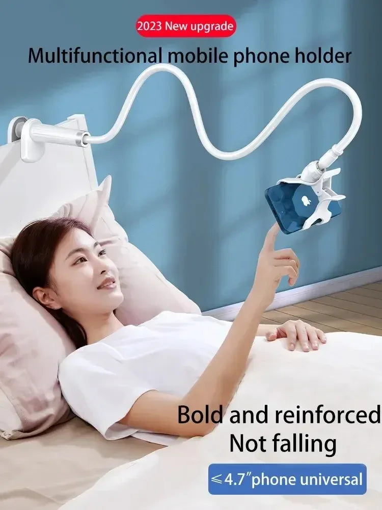 360 Clip Mobile Phone Holder Stand Portable Flexible Lazy Bed Desktop Bracket Desk Mount Stand Base For iPhone Samsung Xiaomi - Urbizia