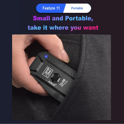 M1 Pro Mobile Phone Game Converter Gaming Keyboard Mouse Controller BT V5.0 Programmable Adapter Support IOS Android System