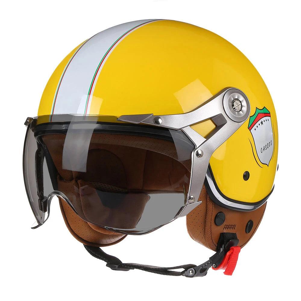 BLD Open-Face ABS Motorcycle Helmet, M–XL
