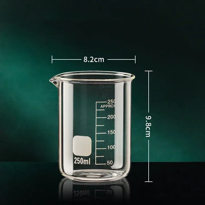 Borosilicate Glass Measuring Cup with Clear Scale