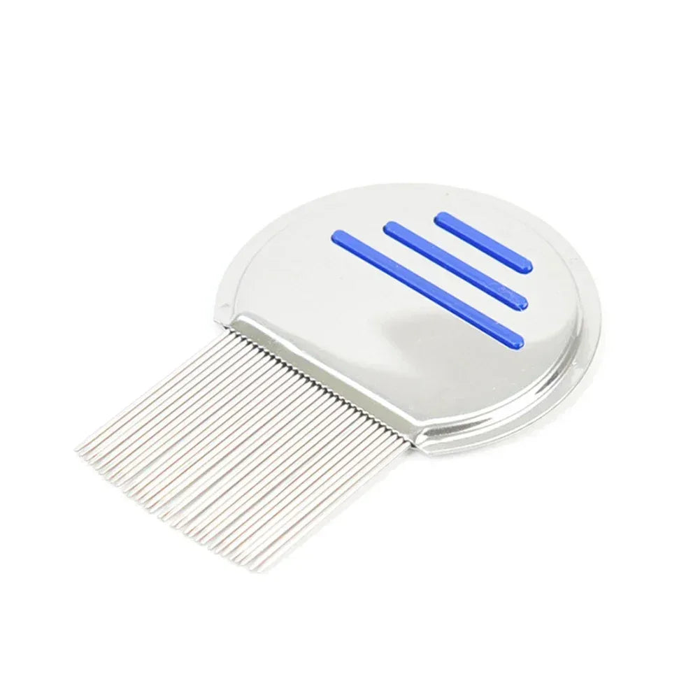 Stainless Steel Terminator Lice Comb Children Hair Removal Headdress Super Density Teeth Remove Nits Comb Dog Brushes Accessory - Urbizia