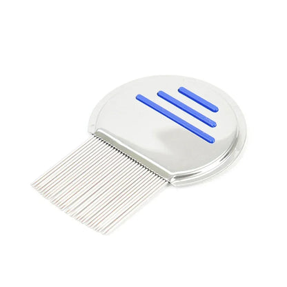 Stainless Steel Terminator Lice Comb Children Hair Removal Headdress Super Density Teeth Remove Nits Comb Dog Brushes Accessory - Urbizia