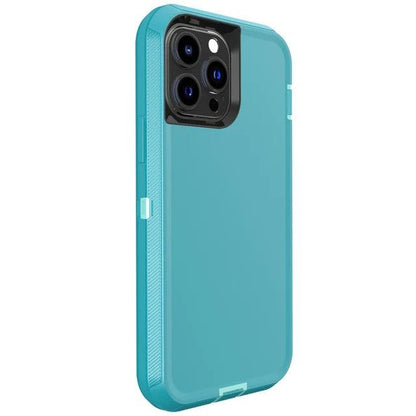 3-in-1 Heavy Duty Shockproof iPhone Case – iPhone 6 to 16 Pro Max