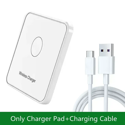 30W Wireless Charger Pad Stand Desktop Ultra-thin Mobile Phone For iPhone 15 14 13 12 Samsung Xiaomi Fast Charging Dock Station - Urbizia