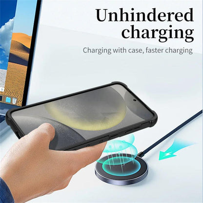Anti-Slip Magnetic Bumper Armor Case for Samsung Galaxy Series