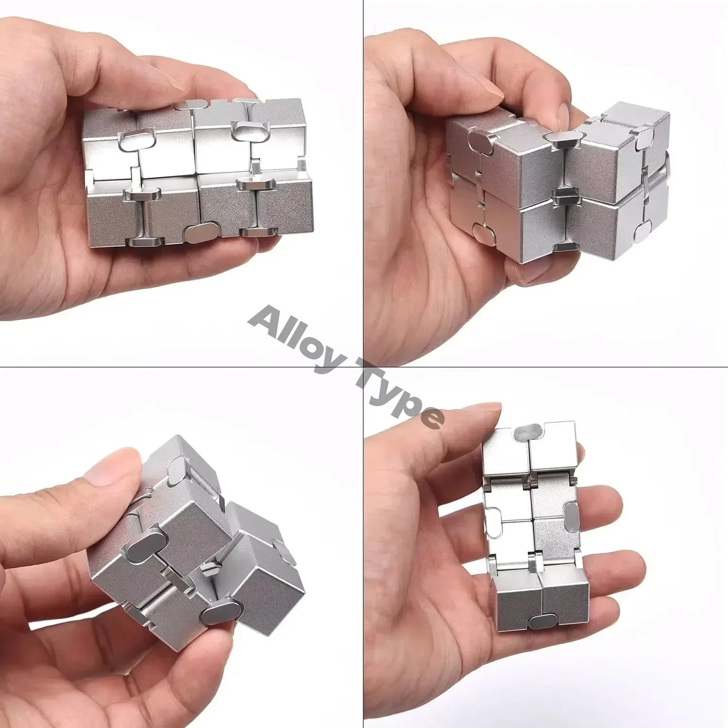 Infinity Cube Fidget Toy for Stress & Focus Relief