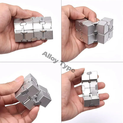 Infinity Cube Fidget Toy for Stress & Focus Relief