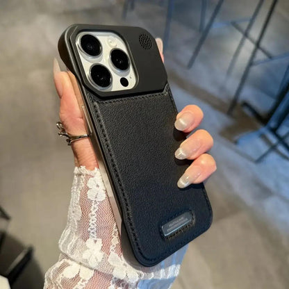 Business Leather MagSafe Case for iPhone 17–11 Pro Max