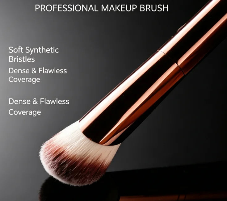 No 21 Foundation Makeup Brush Soft Fiber Hair Single Face Brush Household Travel Cosmetic Accessory