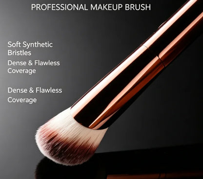 No 21 Foundation Makeup Brush Soft Fiber Hair Single Face Brush Household Travel Cosmetic Accessory