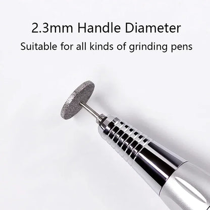 Removal Head Diamond Electric Nail Drill Bit Disc Grinding Burr T Mills Grinder Cuticle Cutter Art Tools Nail Polishing Bits