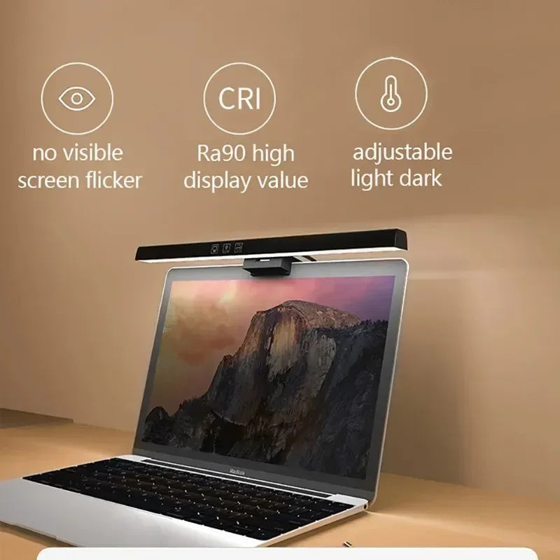 LED Desk Lamp Monitor Light Bar PC Computer Dimmable Screen Light 33cm 50cm Office Study Reading Hanging Table Lamp USB Powered - Urbizia