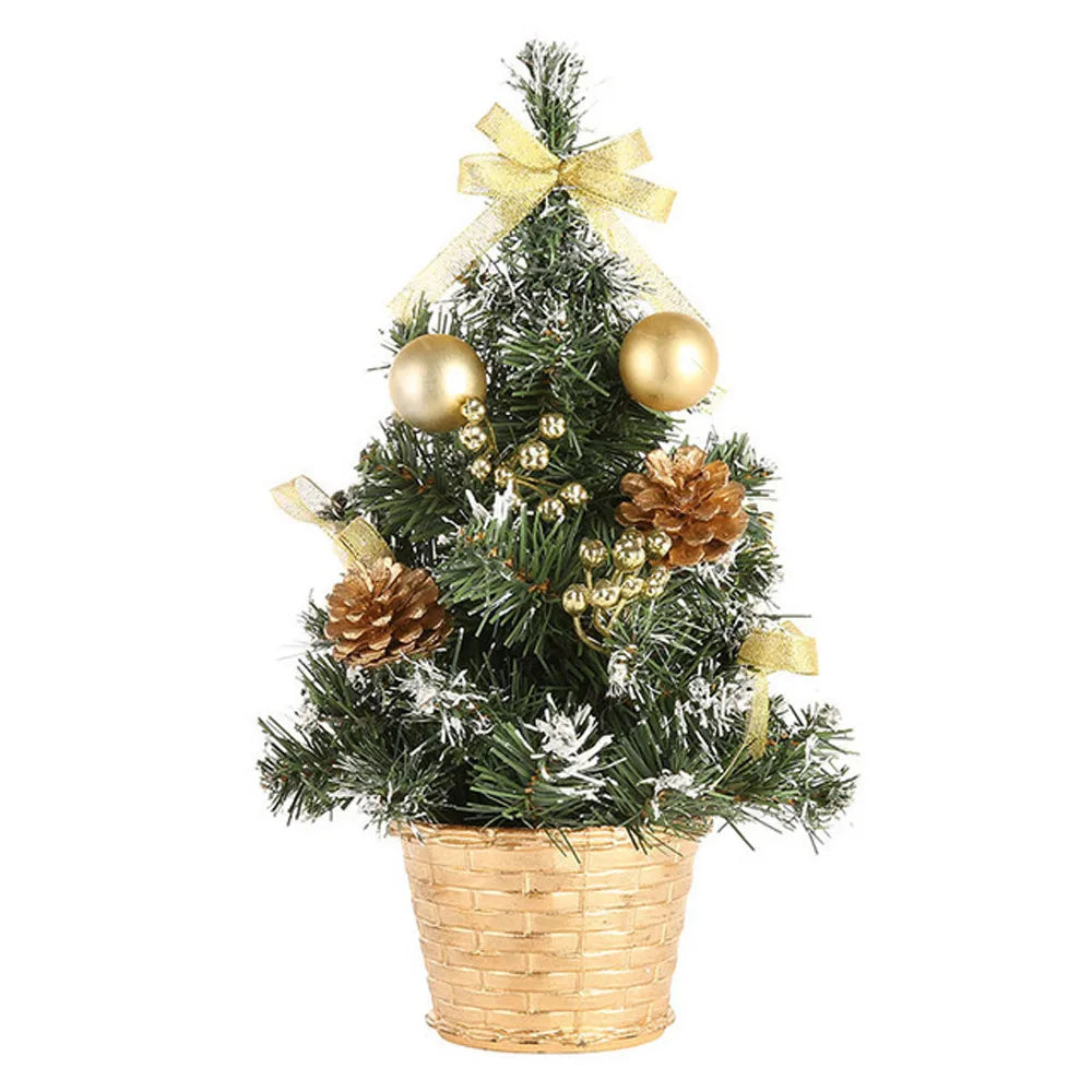 Mini Tabletop Christmas Tree – 30cm Holiday Decoration