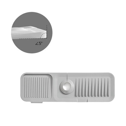 Kitchen Silicone Sink Faucet Splash Pad Splash Catcher Countertop Protector Mat Draining Pad Drainage Drying Pad Kitchen Gadgets