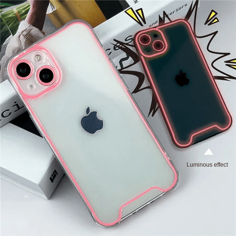 iPhone Glow-in-the-Dark Silicone Case – Luminous Cover