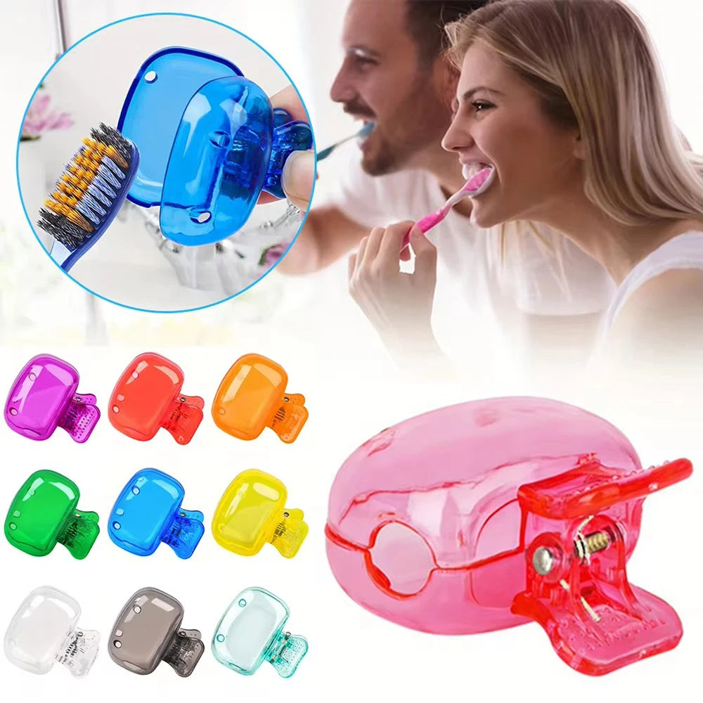 Travel Toothbrush Head Cover – Protective Clip
