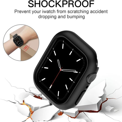 Case for Apple Watch 45mm 41mm 40mm 44mm 42mm 46mm Protective Cover Matte Hard PC Bumper Frame No Glass iWatch 10 SE 9 8 7 6 5 4
