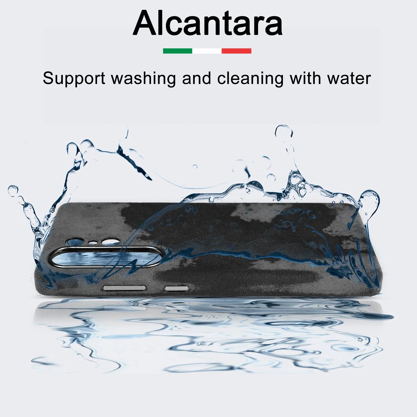 Italy Alcantara Case for Samsung Galaxy S26 Ultra Plus S26+ with Magsafe Luxury Leather Cover Magnetic Phone Back Cases