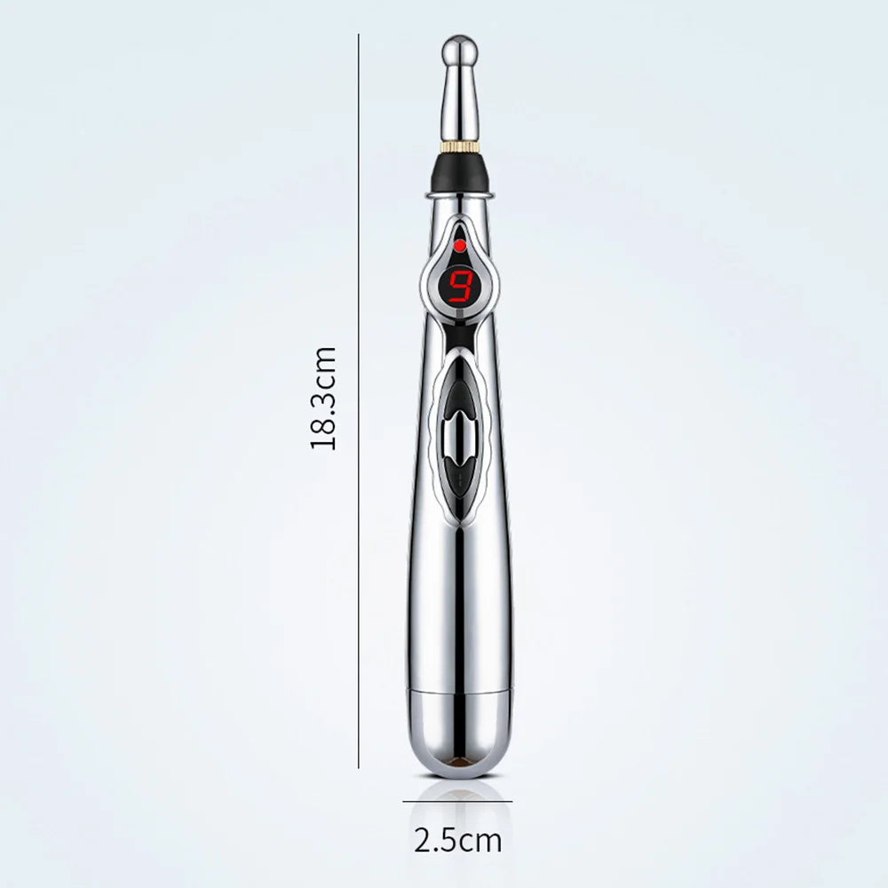 Electric Acupuncture Massage Pen – 9-Level Pulse Therapy
